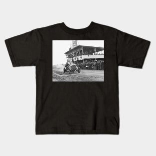 Vanderbilt Cup Auto Race, 1908. Vintage Photo Kids T-Shirt